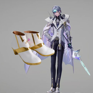 漫工坊王者新英雄海诺心动手记cos鞋子定制动漫游戏cosplay鞋定做