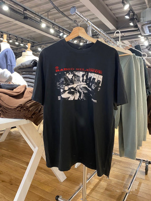 RADIO摇滚宽松BM短袖T恤潮