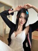 BM新款 Brandy Girl 花边三粒扣纯棉白色吊带背心女内搭遮肚子