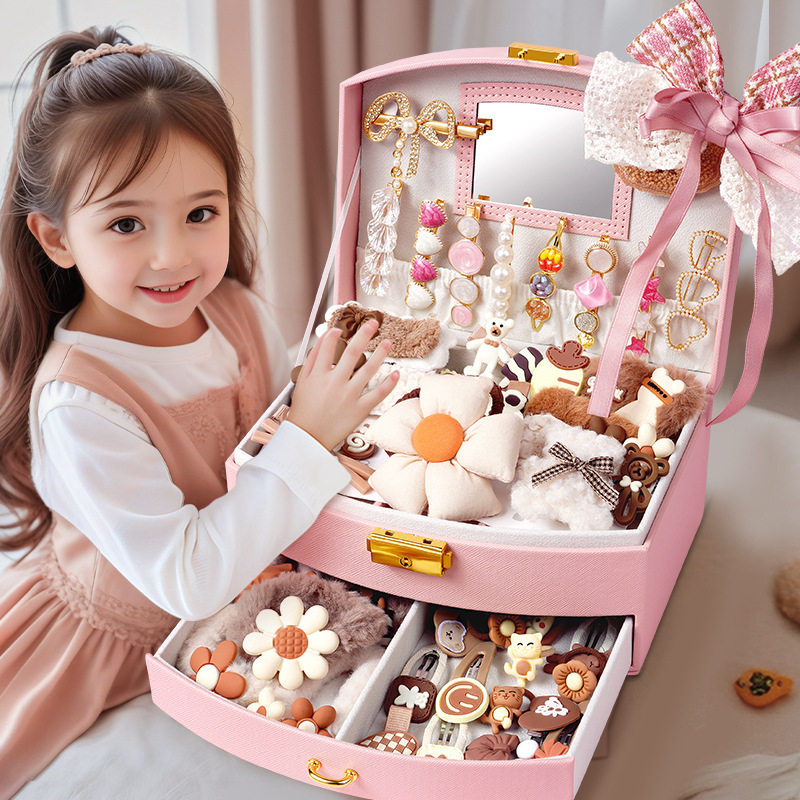 公主首饰发饰生日礼物2025网红六一儿童节女孩女童3到6岁玩具