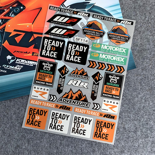 适用KTMRC390/R2R/200/250贴花