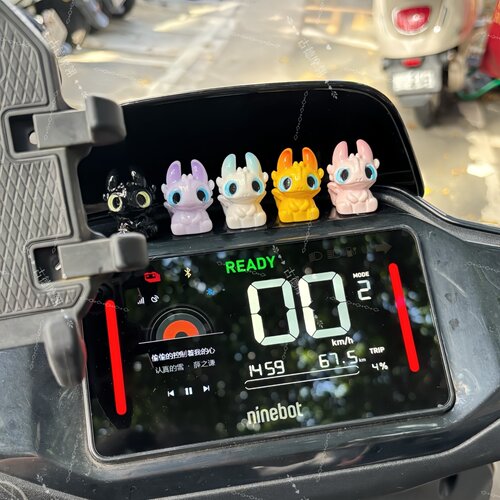 电动车装饰车载无牙仔立体装饰公仔摆件九号电瓶车尾部可爱小配饰