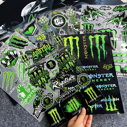 适用电动车摩托车头盔贴汽车贴纸