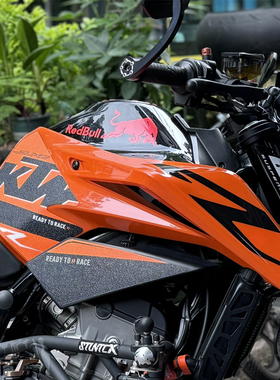 适用KTM DUKE790/890磨砂油箱贴改装摩托车装饰侧边拉花版画配件