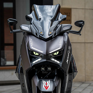 适用雅马哈23-26款XMAX300贴纸拉花灯眉贴花车头线条车贴防水版花