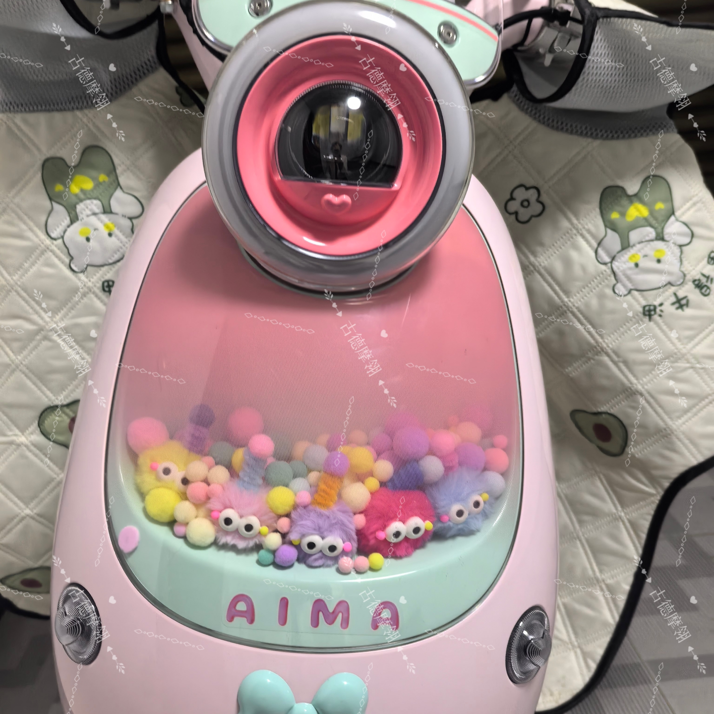 适用爱玛Lumi电动车橱窗装饰摆件