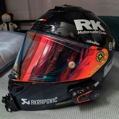 适用于gsb361头盔贴纸拉花镜片贴