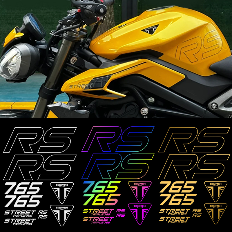 适用凯旋765RS摩托车改装贴纸