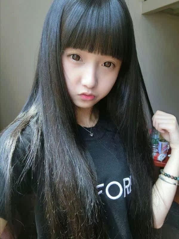 Perruque Long cheveux raides - Ref 2608324 Image 3