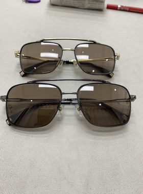 石头镜新款纯天然水晶男士款太阳镜防紫外线墨镜开车眼镜纯钛镜框