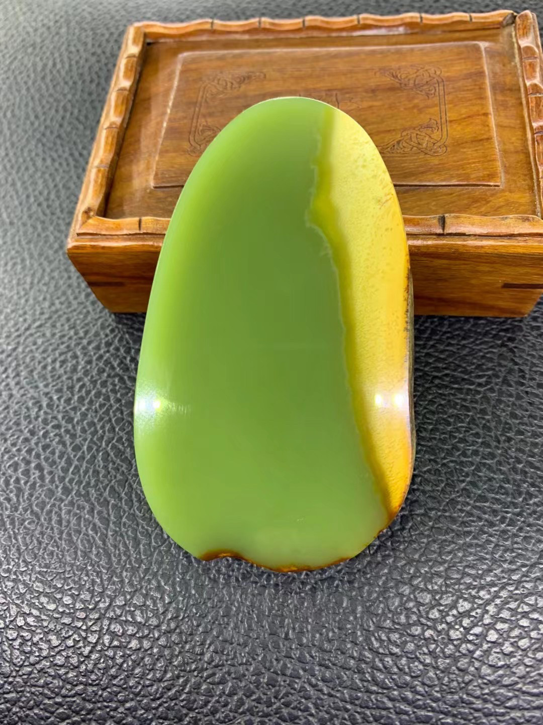 析木河磨玉原石河磨玉平安无事牌子收藏和田玉牌东北籽料河磨玉