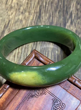 直播间绿色口径手镯