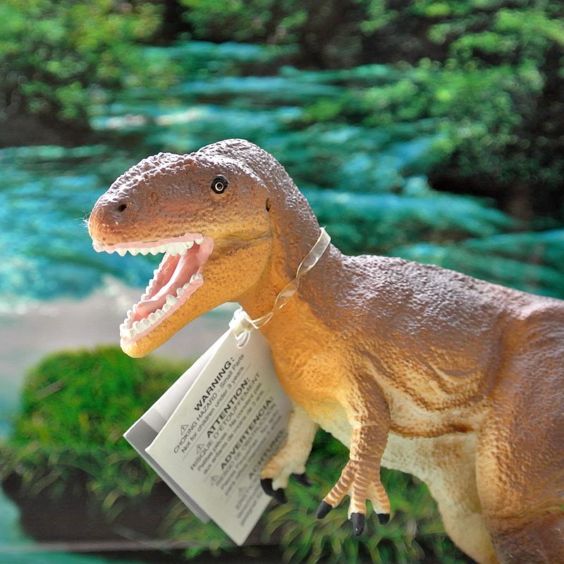 美国Safari正品动物模型摆件道具鲨齿龙望齿龙恐龙世界塑料玩具