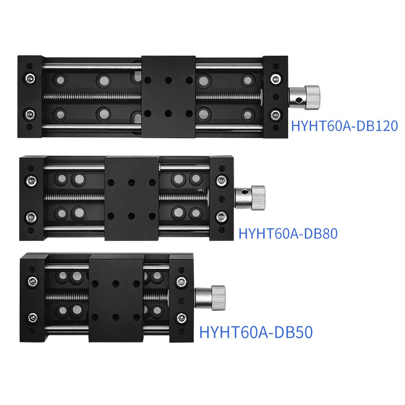 수동 정밀 변위 스테이지 1차원 슬라이딩 스테이지 2차원 슬라이딩 스테이지 광학 실험 마이크로 작업대 수동 번역 스테이지
