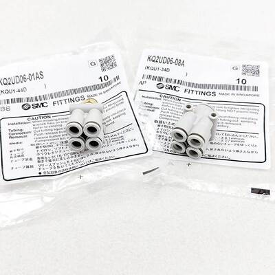 SMCY型五通接头KQ2UD04/06-00A一转四通变径KQ2UD08/10-01AS-02AS