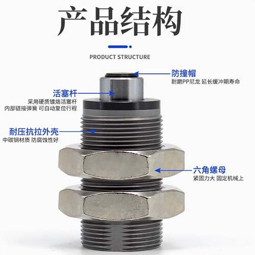 SMC液压缓冲器RBQC3213/RBQ1604/RBQ2007/2508/3009/3213/3009SJ