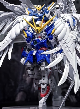 白雪姬MGSD飞翼零式掉毛EW天使GL钣喷涂装手办模型玩具可动机甲