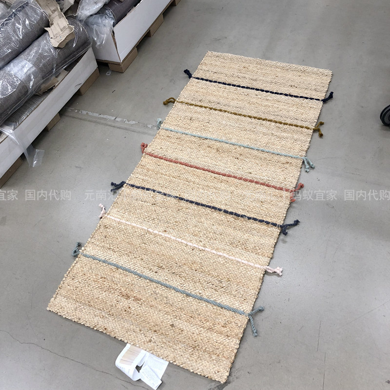 IKEA宜家 拉克雷北欧风民宿手工平织地毯 国内代购70x160厘米地毯|ruв категории домашний ткань, ковер - от Buy2taobao.com для оказания профессиональной услуги покупки агента Taobao