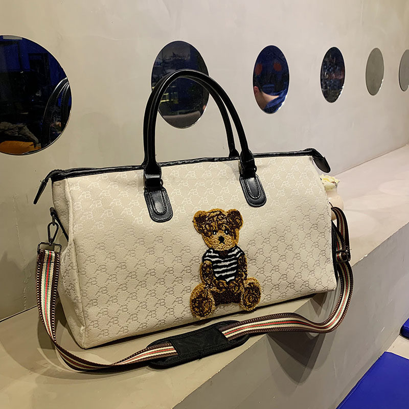 香港手提旅行包短途大容量健身包