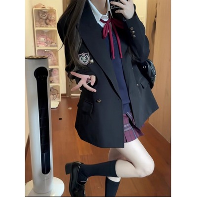 川泽学姐学院原创jk制服套装