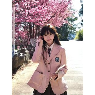 三件套 女秋冬收腰显瘦百搭衬衫 LBTUPR韩系学院风西装 外套短裙套装