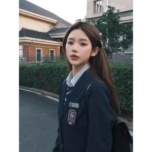 LBTUPR 【清潭国际高中】韩国校服韩国制服校供感日系学院风套装