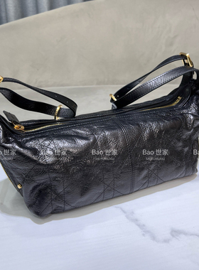 「FA」辣妹炸街｜journey饭盒老花单肩腋下油蜡皮大容量斜挎包