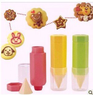 正惠美食绘画笔3件套装 DIY烘焙曲奇饼干模具蛋糕面包制作工具