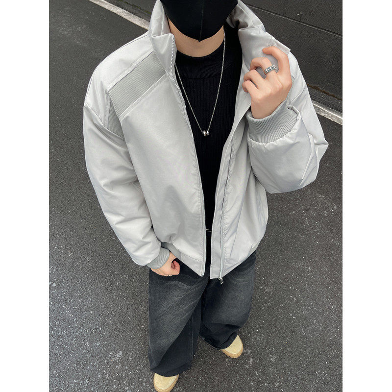 档口图 现货美式解构立领棒球服棉衣男秋冬棉服504A-MF16-特P62