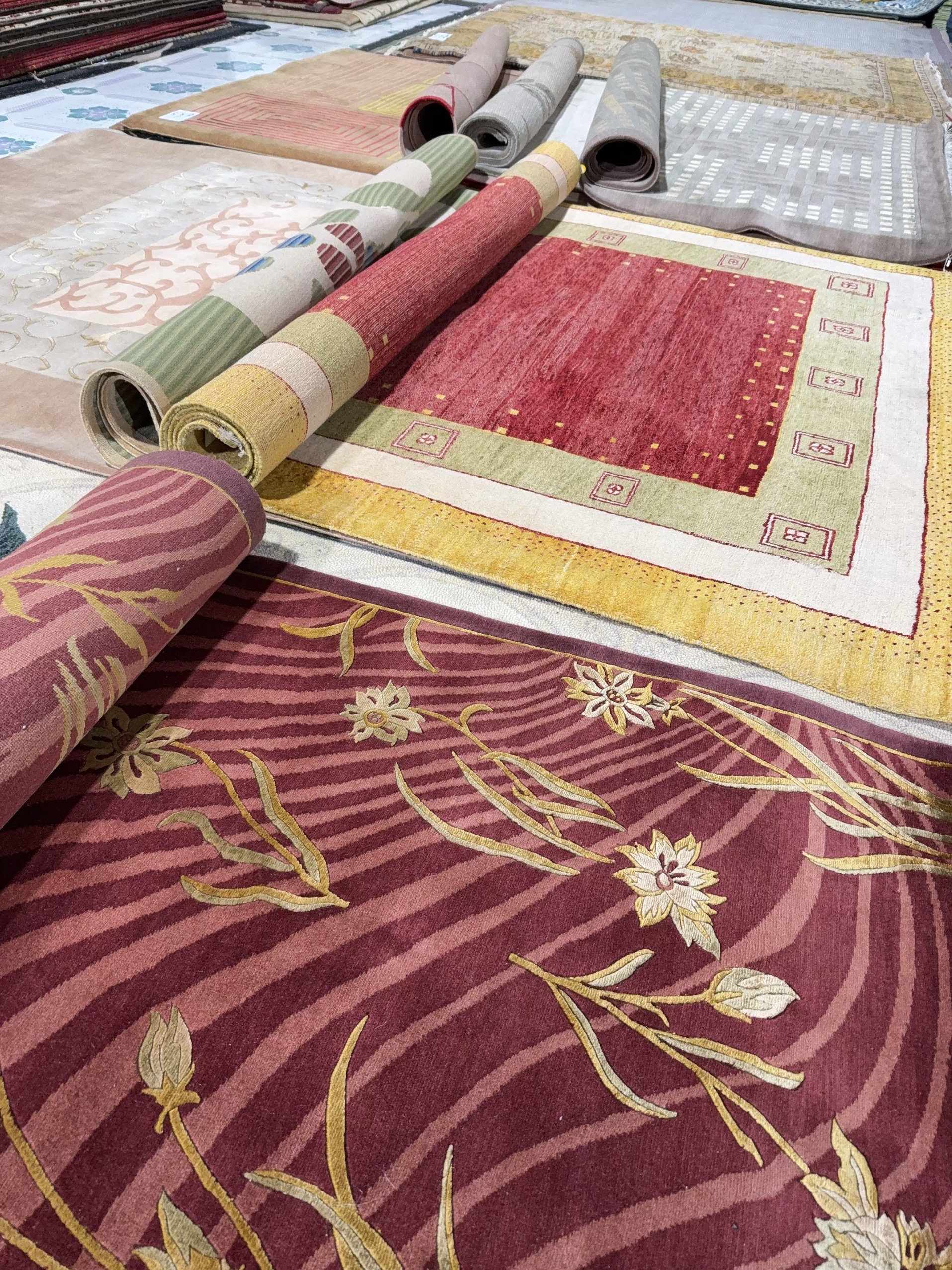 外贸孤品清货羊毛手工编织打结地毯家用客厅美式复古轻奢高端微瑕,居家布艺,地毯,淘宝优惠券,粉丝福利购,淘宝优惠卷