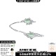 清爽潮流风 原创绿洲系列手镯绿猫眼石高级冷淡风中性手环