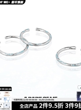 APartOfMe极细纯银戒指冷淡风