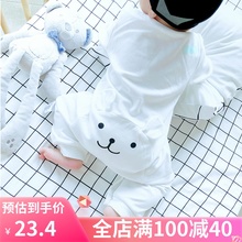 新生婴儿连体衣服男孩可爱超萌春秋夏装满月女宝宝2020新款婴儿服