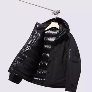 冬季 男士 加厚保暖连帽防寒衣棉服外套 3M新雪丽高效暖绒 御寒战衣