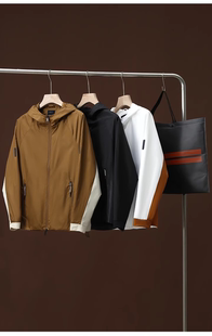 衣着不凡！意式轻奢黑标情侣激光孔轻量薄款透气反光防晒夹克外套