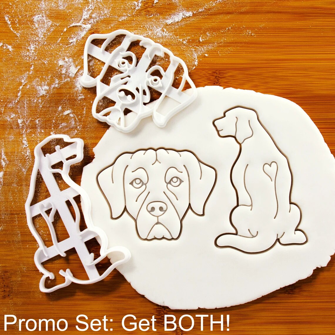 罗得西亚背脊犬家用做翻糖工具卡通糖霜压模曲奇模型烘焙饼干模具