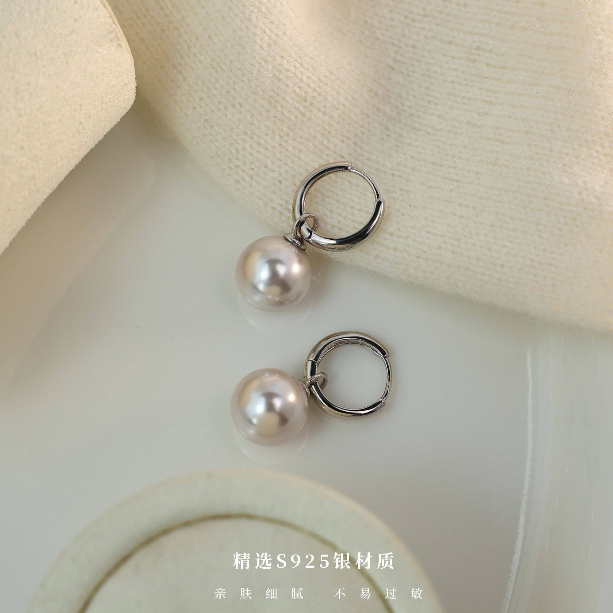 曼塔玫瑰紫珠耳圈气质耳扣轻奢百搭复古法式经典,饰品/流行首饰/时尚饰品新,银饰耳饰,淘宝优惠券,粉丝福利购,淘宝优惠卷