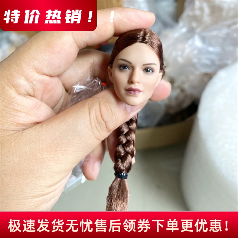 现货1/6俄罗斯特战女兵人头雕模型合1:6包胶女素体