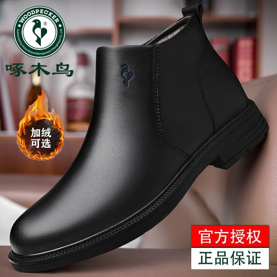 啄木鸟官方正品新款男鞋