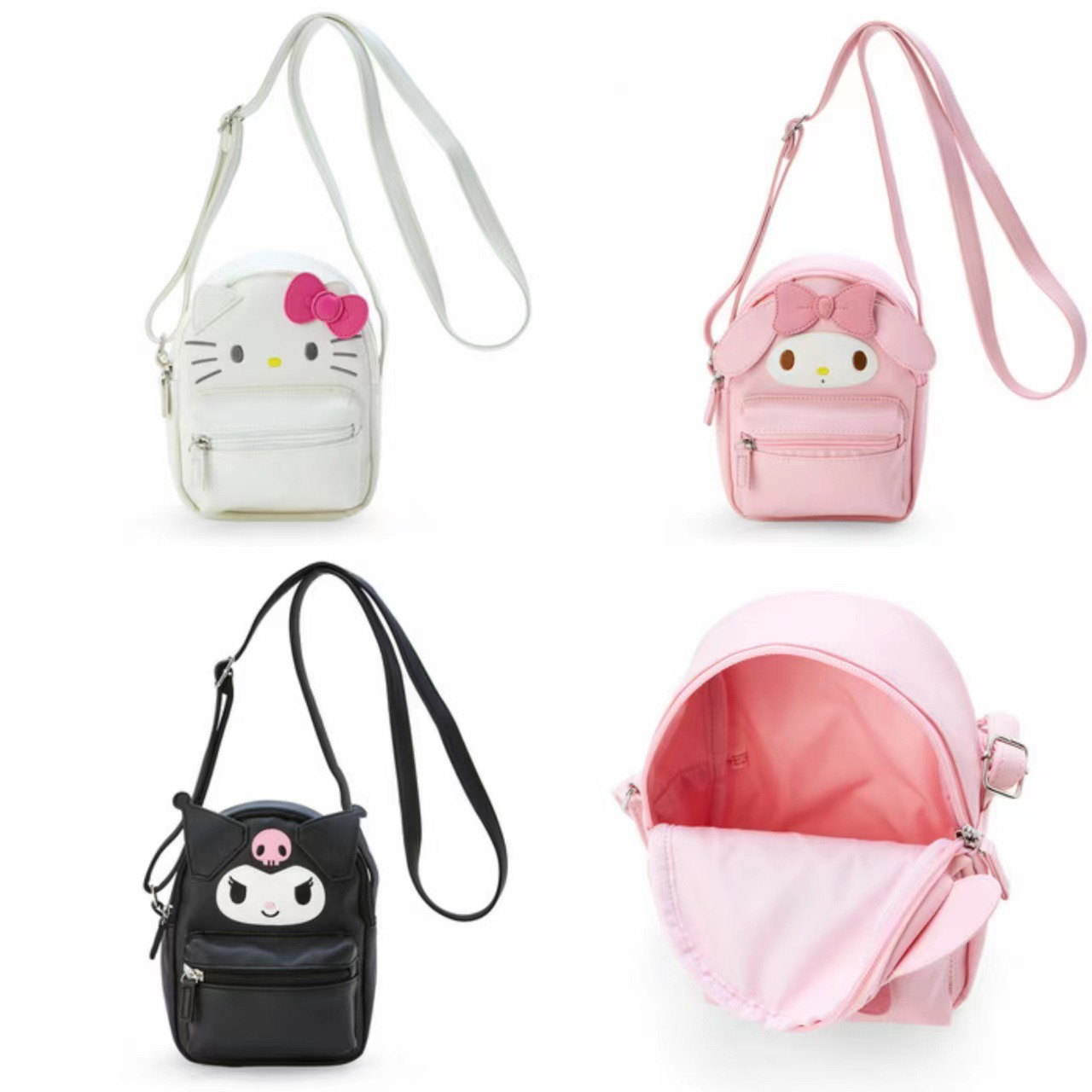 库洛米美乐迪同款女同学大容量斜挎包休闲大学生收纳出行