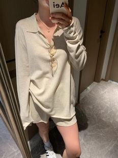 香蕉派派 衬衫 亚麻天丝慵懒风休闲套装 新款 两件套 女2026年春季