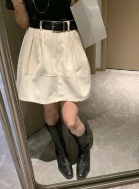 【送运费险】高腰显瘦花苞伞裙