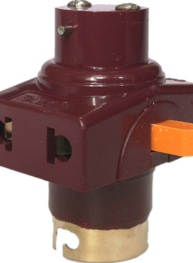 灯口插座老式卡口带开关家用插口B22灯头座转换器挂口悬吊式多用