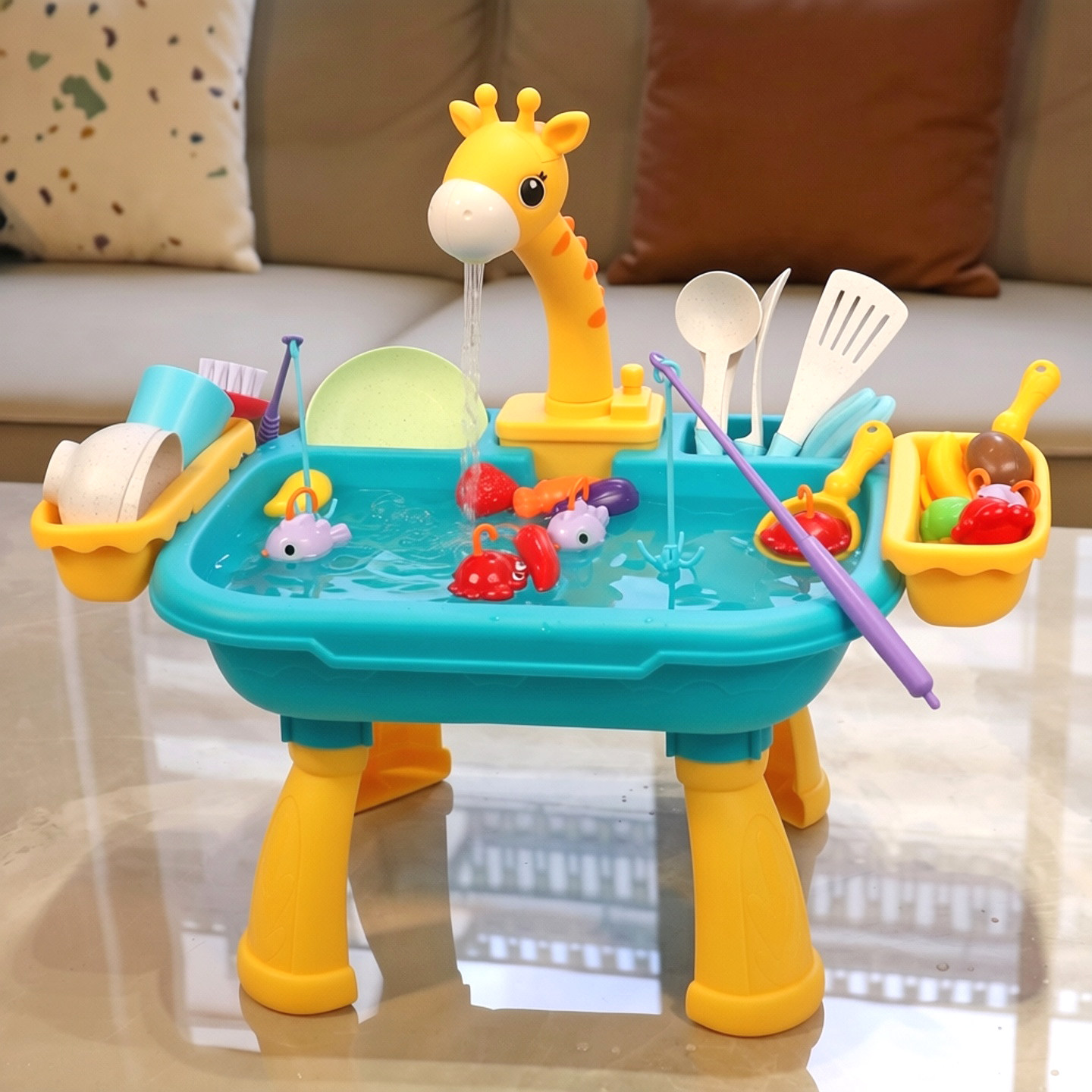 儿童洗碗机厨房玩具宝宝玩水戏水水池洗菜台水龙头循环出水过家家,玩具/童车/益智/积木/模型,过家家玩具,淘宝优惠券,粉丝福利购,淘宝优惠卷