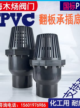 木炀底阀塑料翻板式泵底止回阀