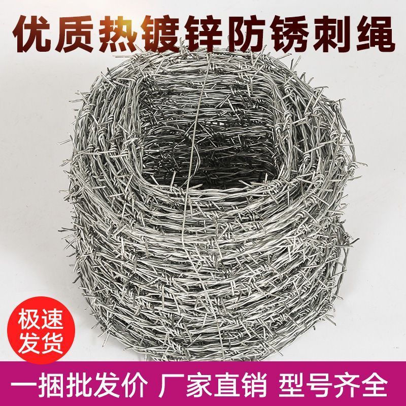 热镀锌防锈防盗刺网钢丝