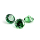 祖母绿色圆形锆石裸石小碎钻绿锆CZ宝石戒指耳钉镶嵌裸石 3mm 0.8
