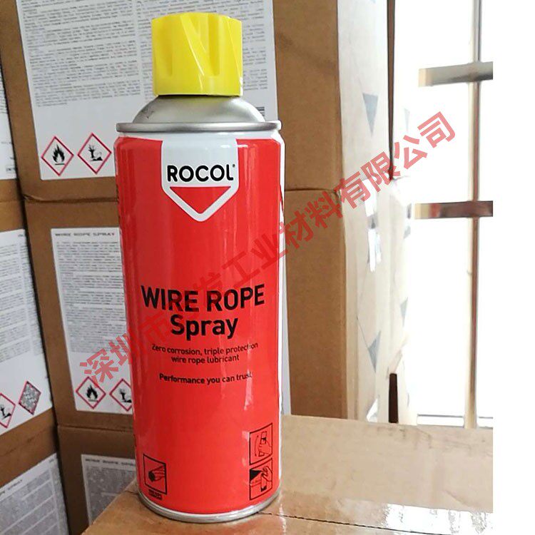 英国罗哥ROCOL WIRE ROPE Spray钢缆润滑喷剂20015 400ML/瓶