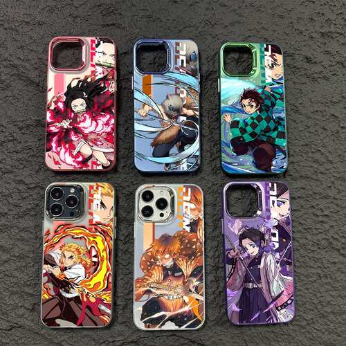 鬼灭炭治郎iPhone15pro彩银壳14保护套13动漫16pm手机壳苹果壳17A
