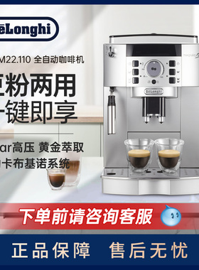 Delonghi/德龙 ECAM22.110全自动咖啡机商家用意式现研磨奶泡一体